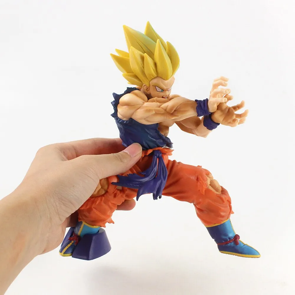 Dragon Ball Z | Son Goku Blast Attacking Mode |Model B Anime Action Figure | 15 Cms |