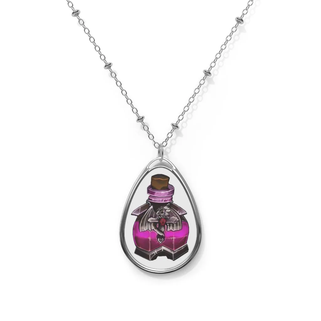 Dragon Potion Oval Necklace