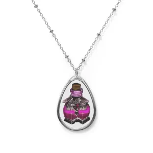 Dragon Potion Oval Necklace