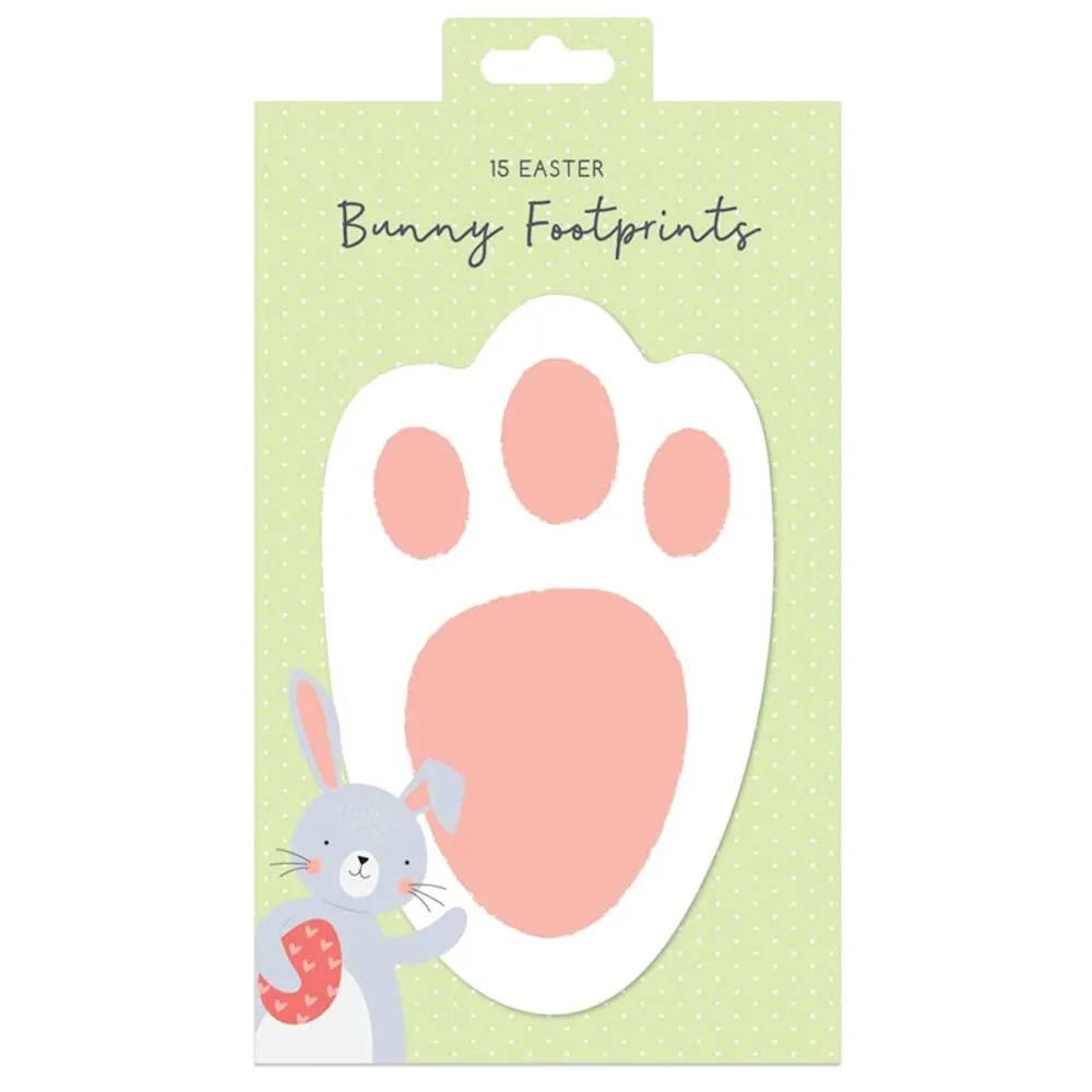 Easter Bunny Feet - 15 Pack Decorative Craft Supplies Festive Holiday Decor Fun DIY Projects