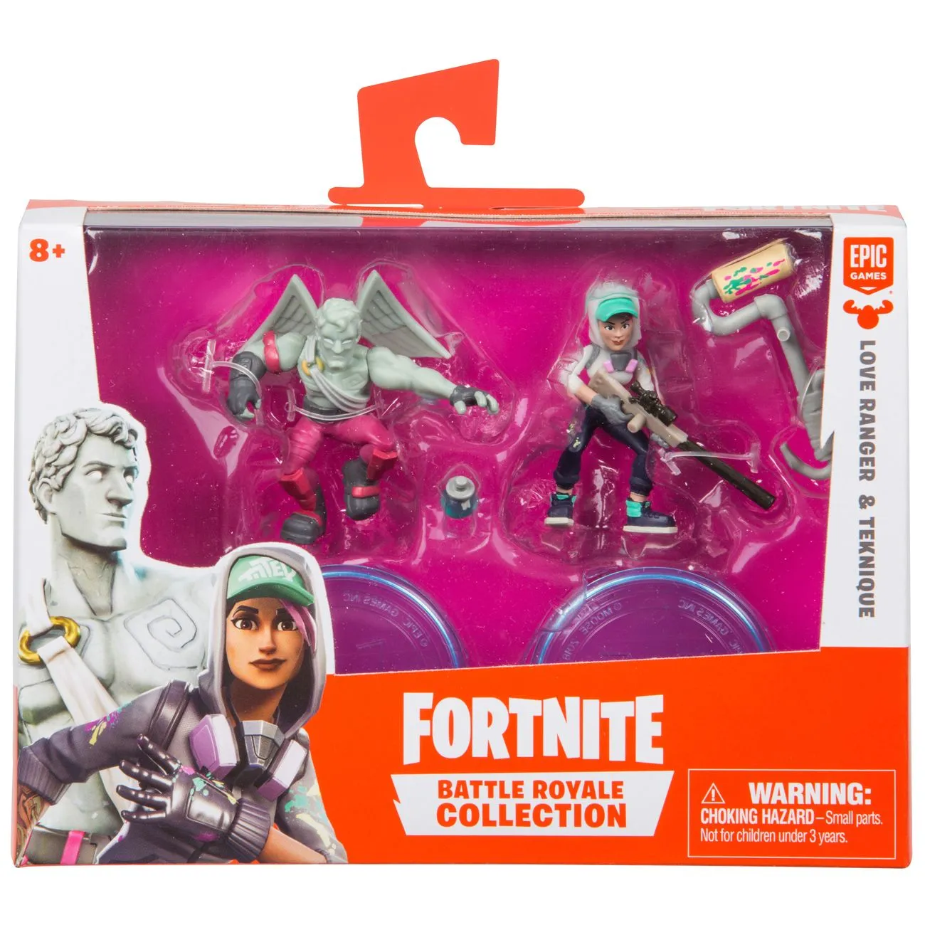 Fortnite Mini Figure Duo Pack Love Ranger & Teknique