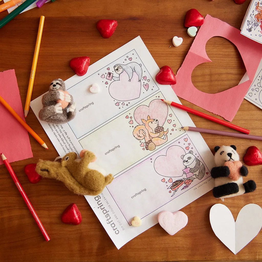 FREE DIY Valentine's Card Download
