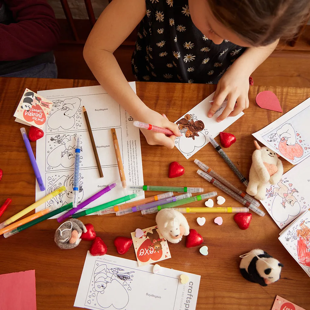 FREE DIY Valentine's Card Download