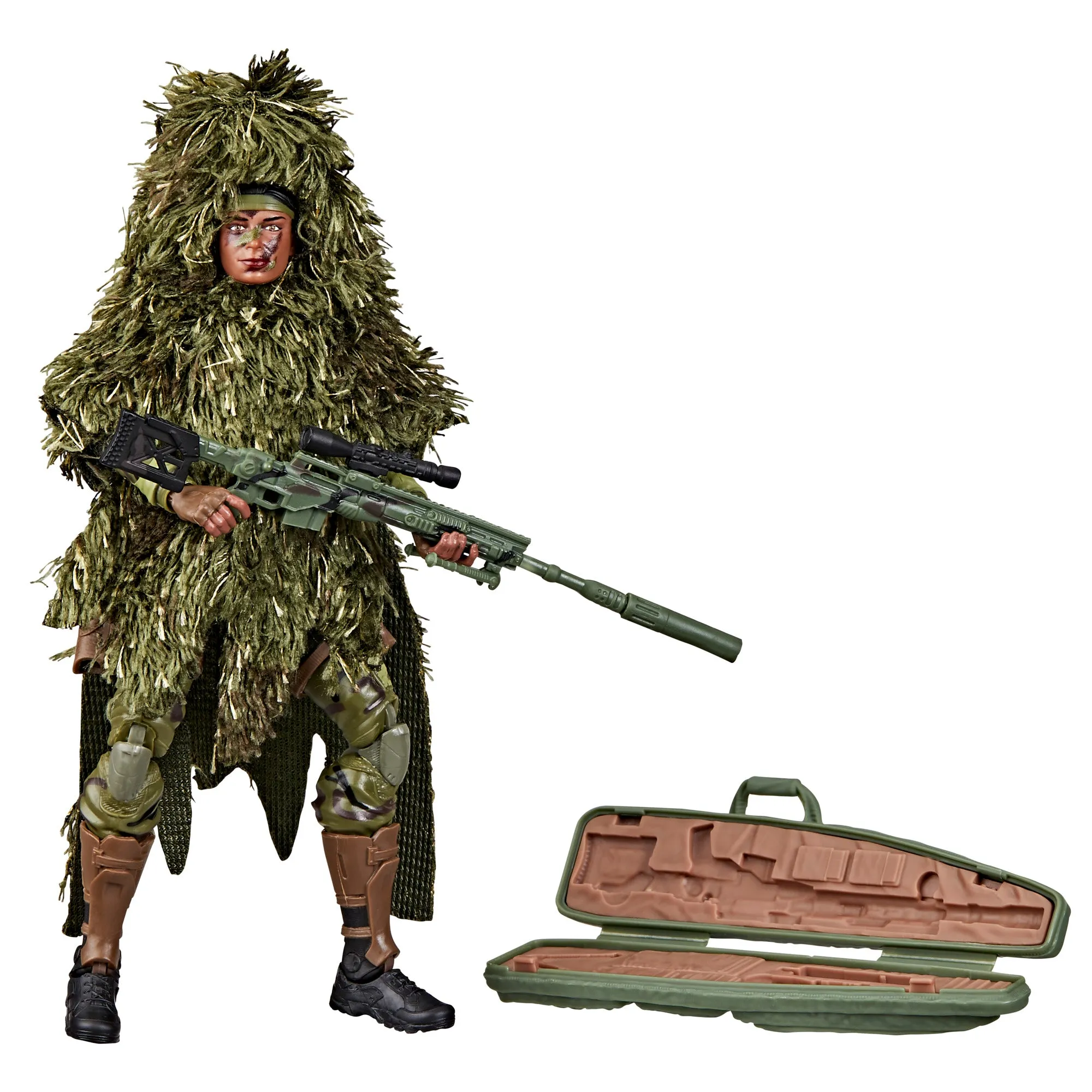 G.I. Joe Classified 60th Anniversary Action Marine Sniper ARMY BUILDER SET OF 4