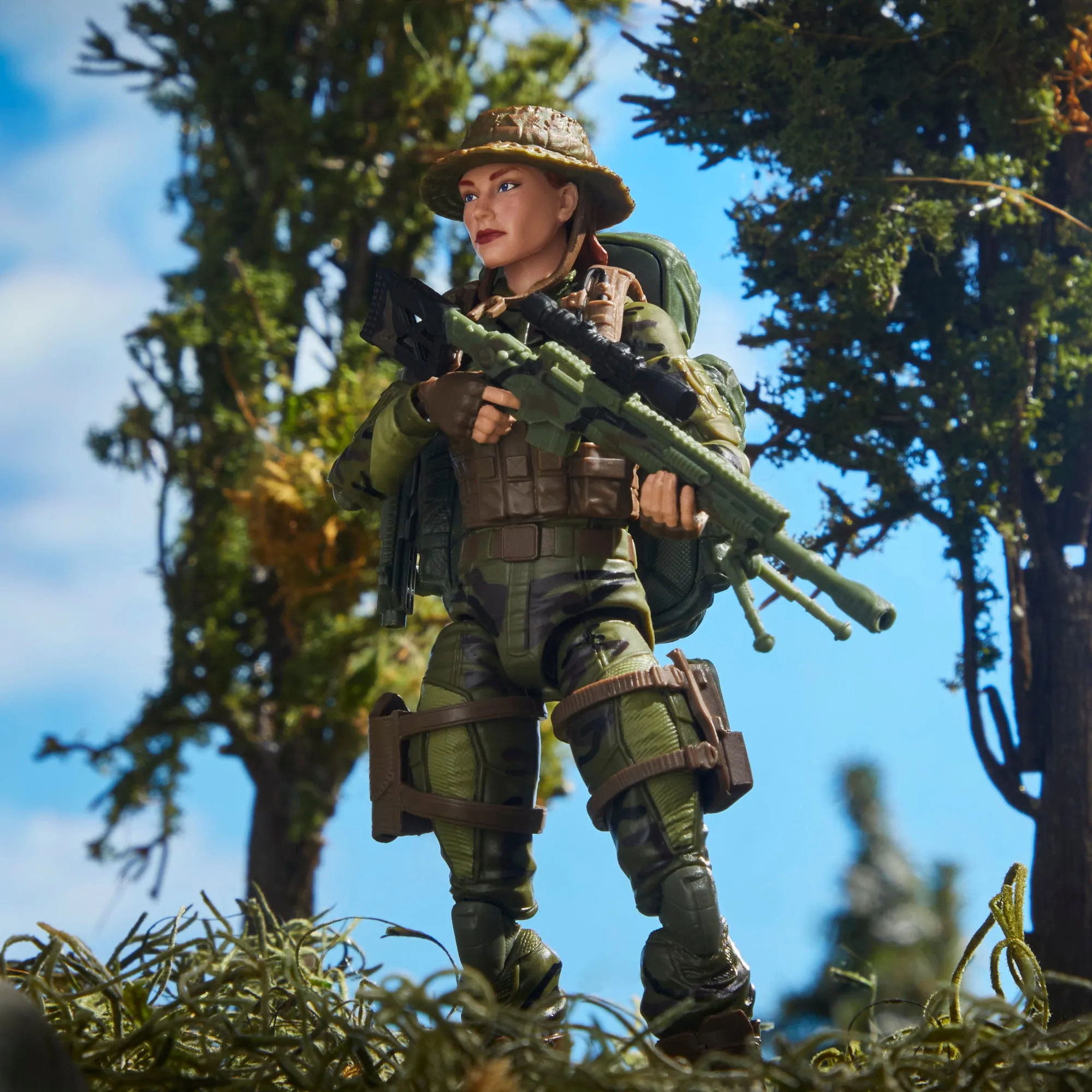 G.I. Joe Classified 60th Anniversary Action Marine Sniper ARMY BUILDER SET OF 4