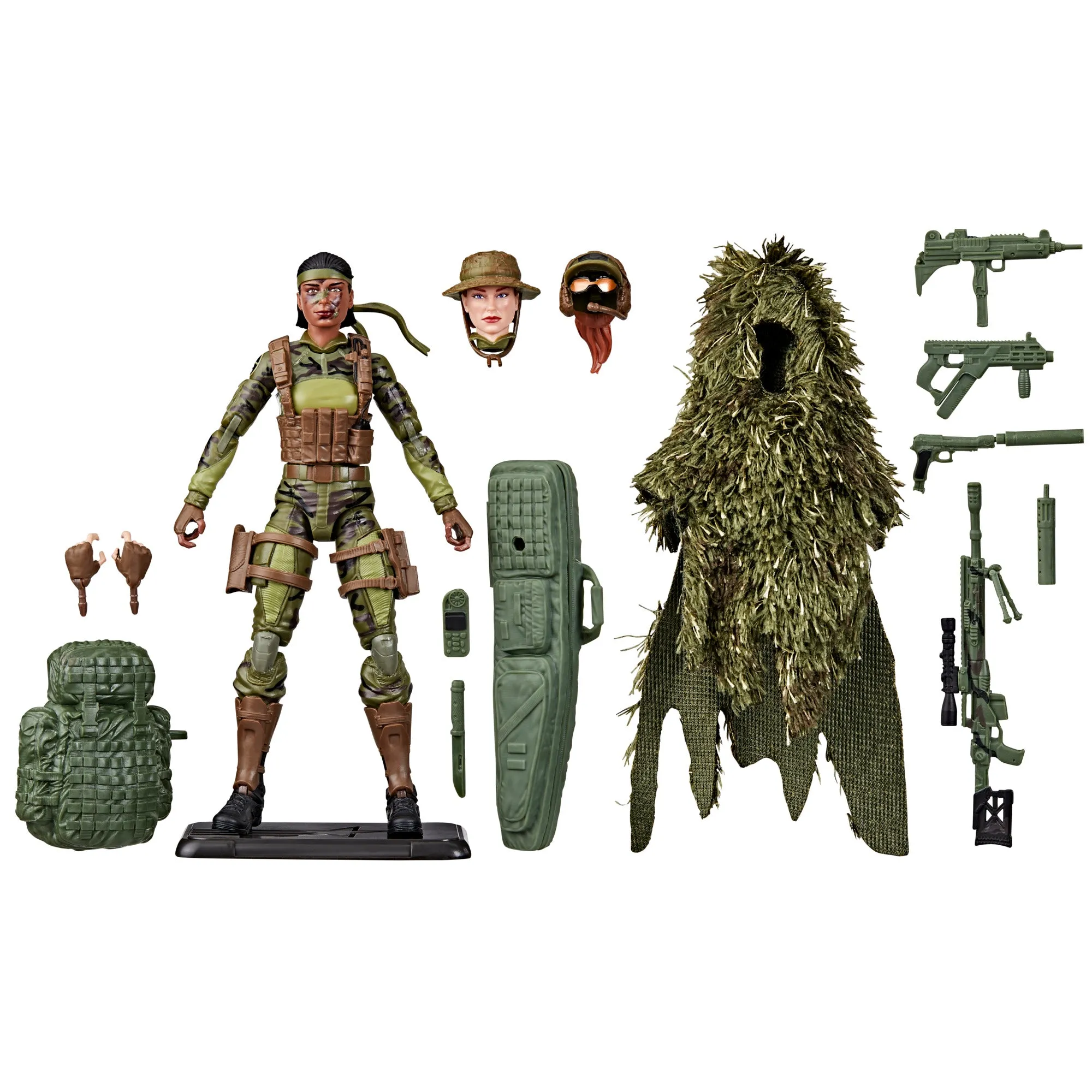 G.I. Joe Classified 60th Anniversary Action Marine Sniper ARMY BUILDER SET OF 4