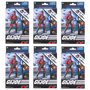 G.I. Joe Classified #85 Crimson Viper ARMY BUILDER SET OF 6