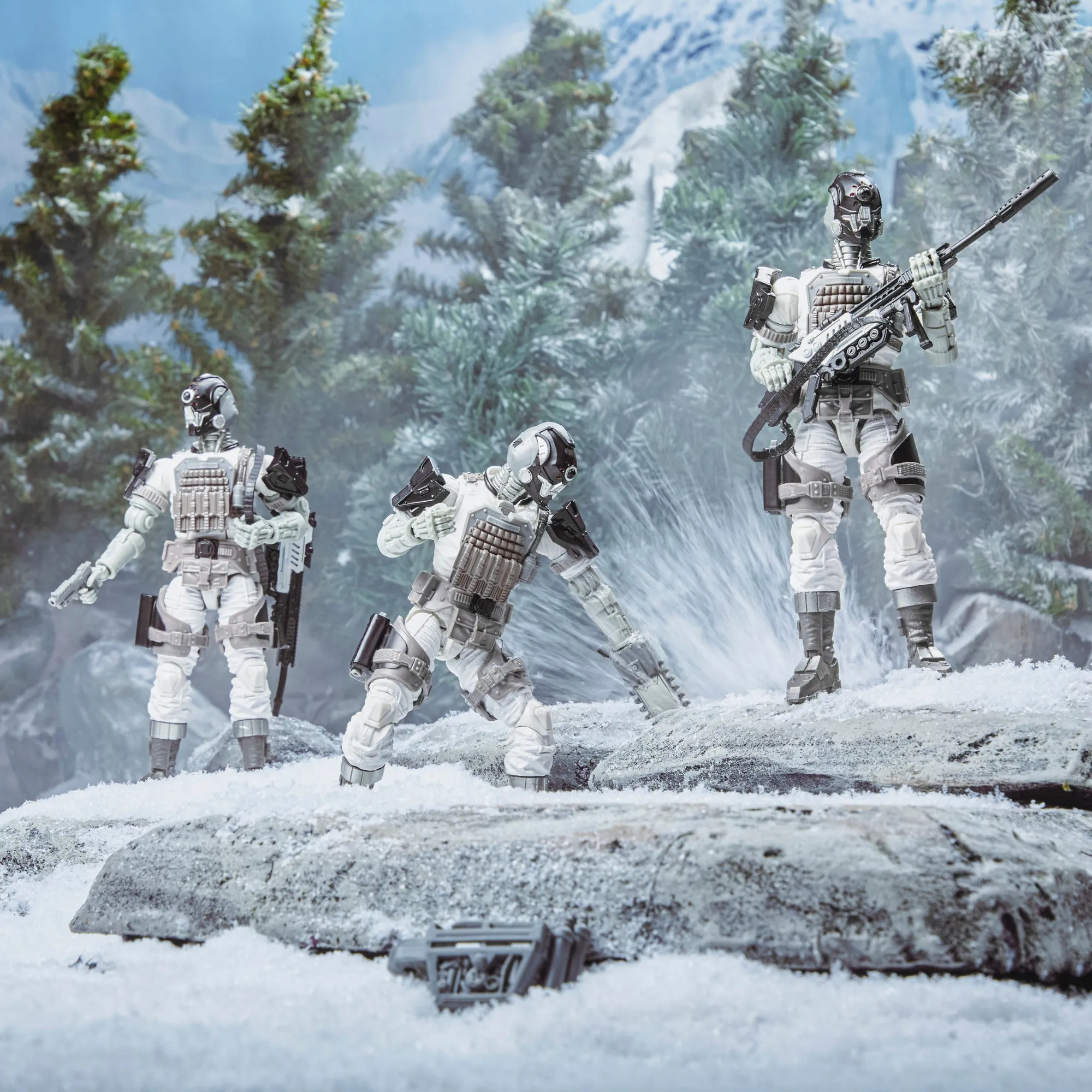 G.I. Joe Classified Arctic B.A.T. ARMY BUILDER SET OF 6