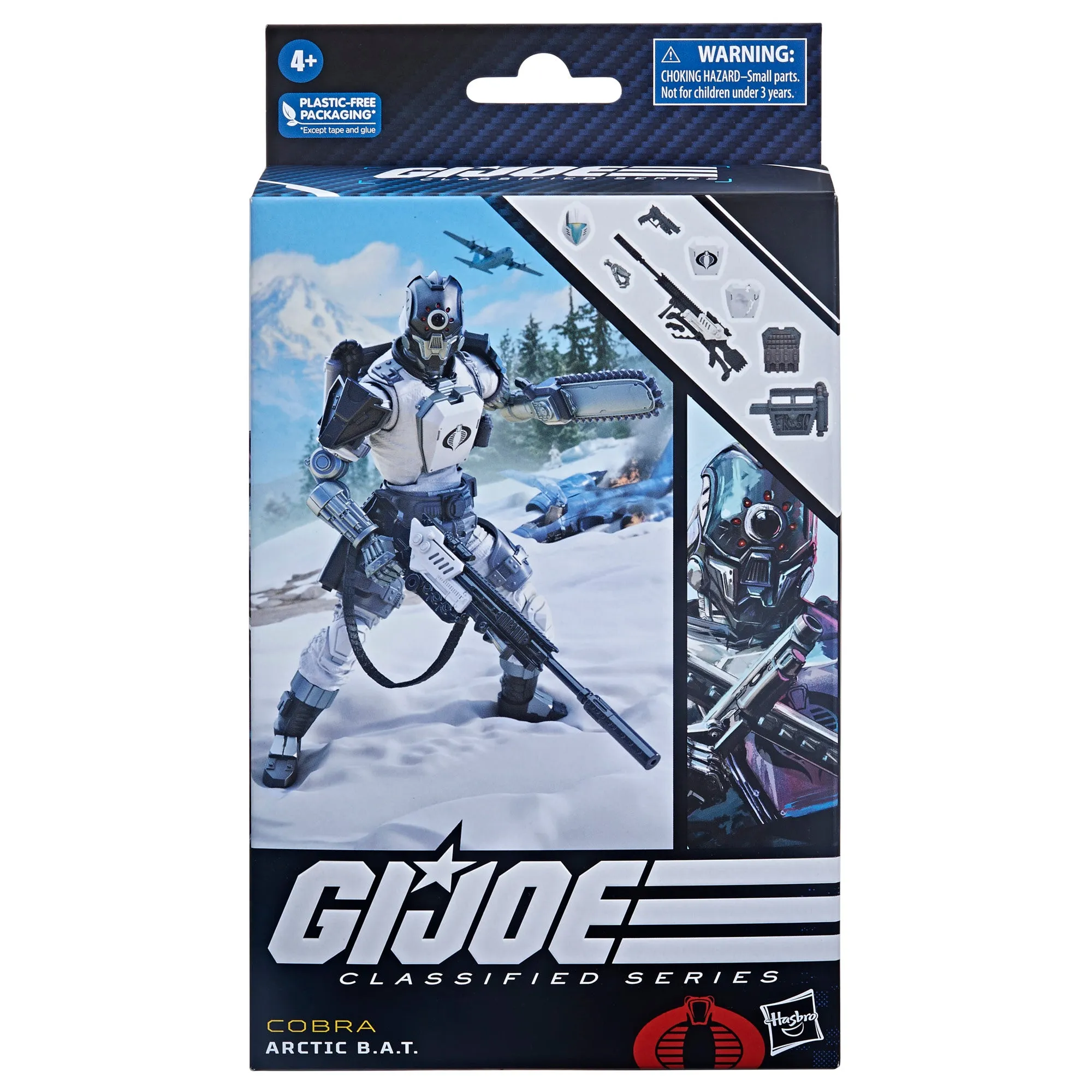 G.I. Joe Classified Arctic B.A.T. ARMY BUILDER SET OF 6