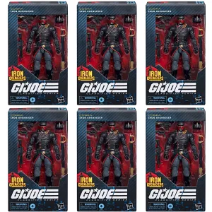 G.I. Joe Classified Iron Grenadier ARMY BUILDER SET OF 6!