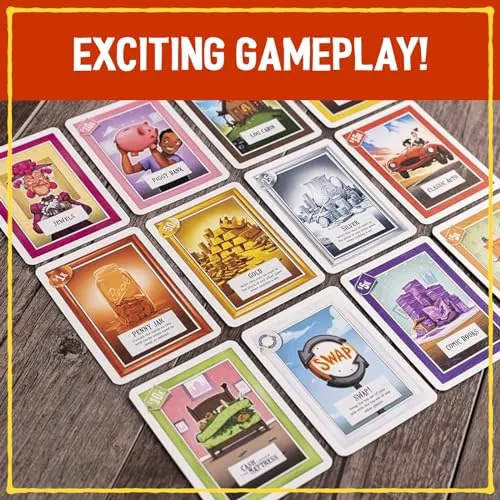 Grandpa Beck's Games Cover Your Assets | from The Creators of Skull King | Easy to Learn and Outrageously Fun for Kids, Teens, & Adults Alike | 2-6 Players Ages 7 