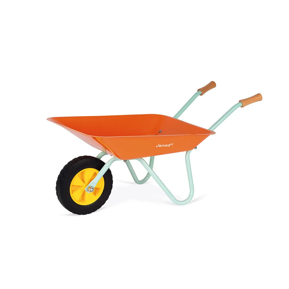 Happy Garden - Metal Wheelbarrow