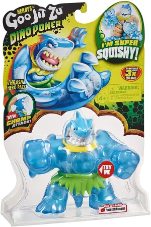 Heroes of Goo Jit Zu Dino Power, Action Figure - Thrash The Shark