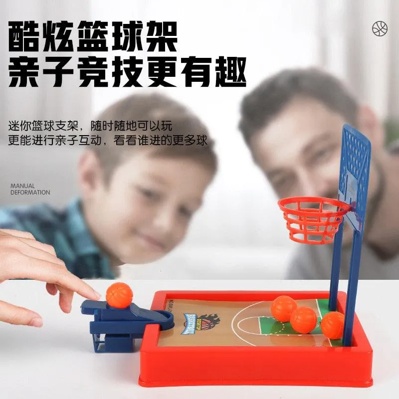 Hot Summer Desktop Board Game Basketball Finger Shooting Toy
