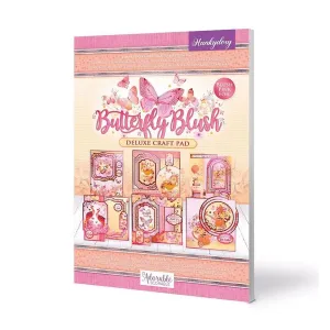 Hunkydory Deluxe Craft Pads - Butterfly Blush