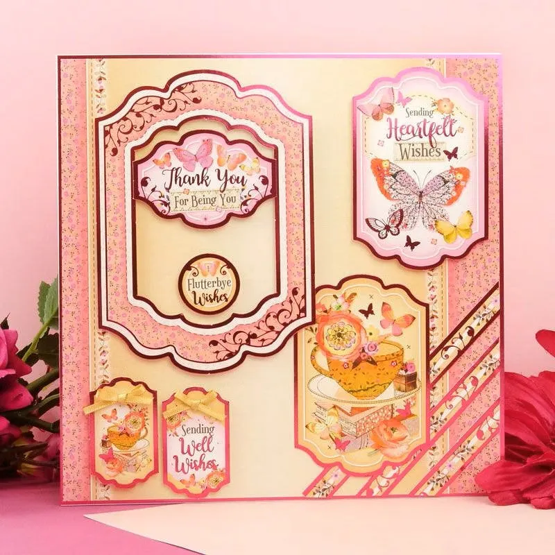 Hunkydory Deluxe Craft Pads - Butterfly Blush