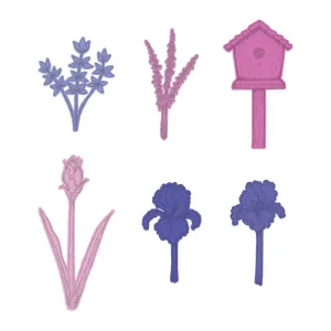 Iris Garden Accents Die