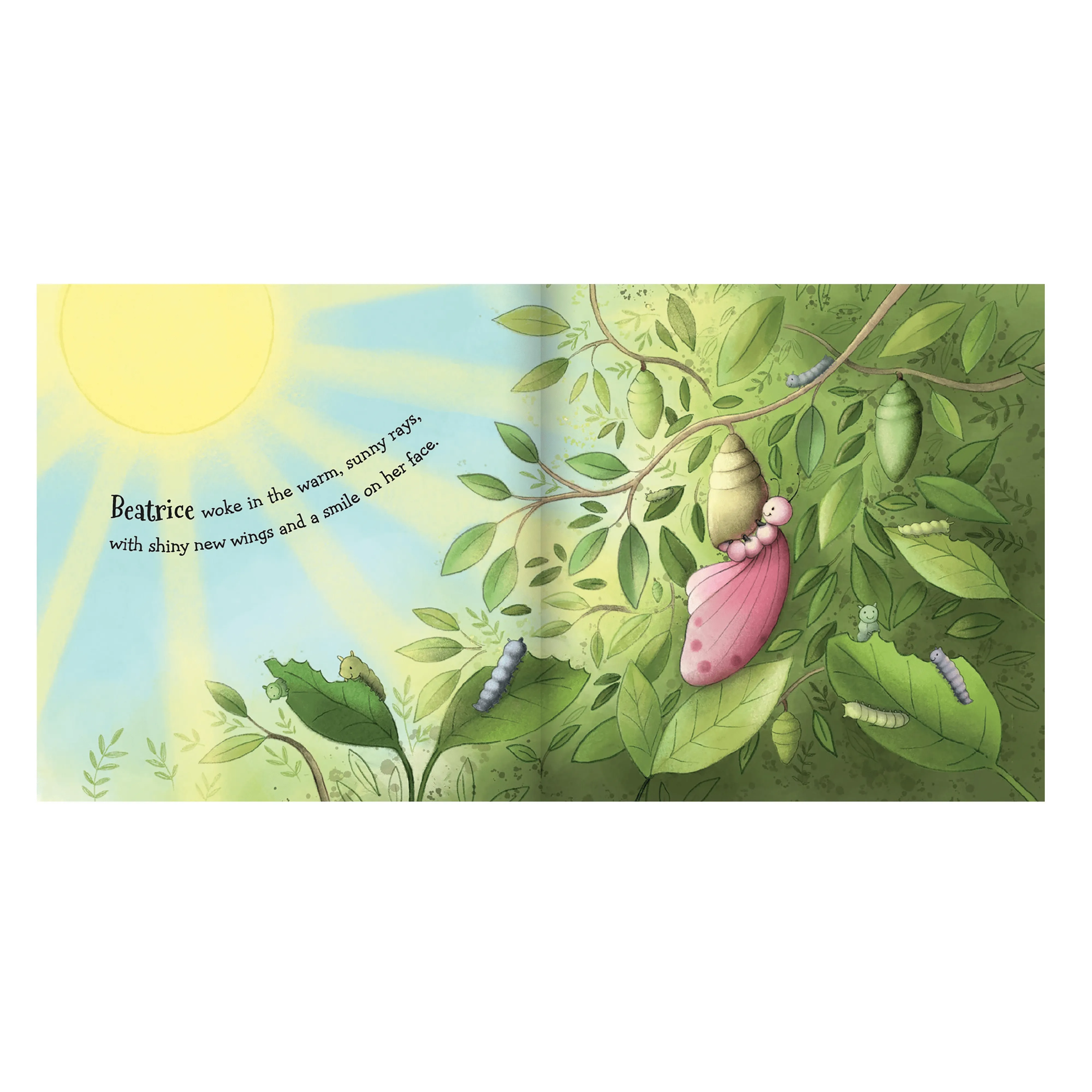 Jellycat In the Wild Garden Book Multi-Coloured