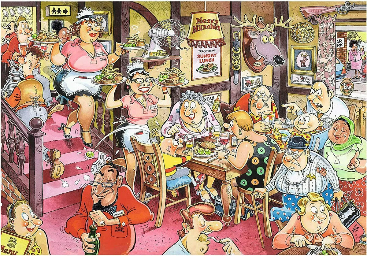 Jumbo Wasgij Retro Mystery 5: Sunday Lunch