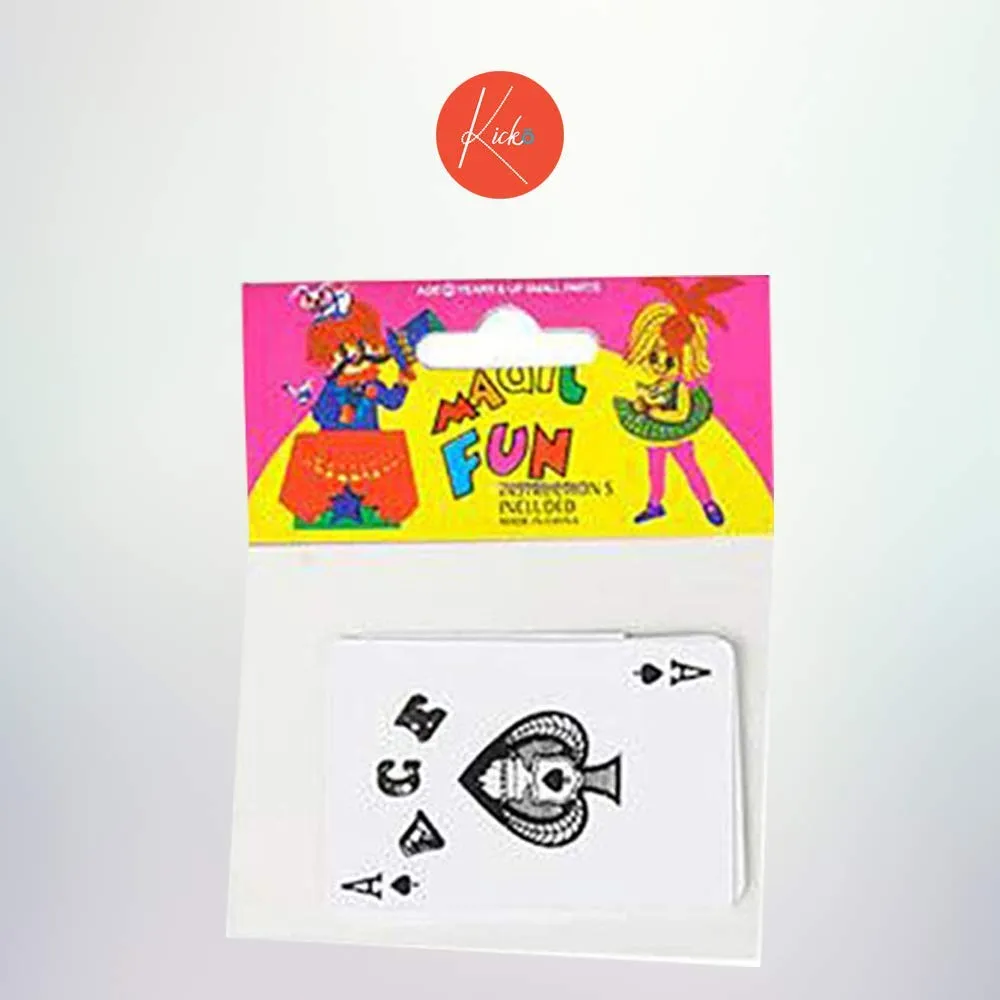 Kicko Easy Magic Fun Tricks - 12 Pack - Beginner Magician Props with Instructional Manual