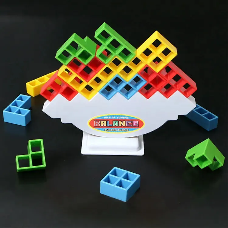 Kids Adults Puzzle Toy Balance Stacking Board Games Kids Adults Tower Block Toys For Family Parties Travel Games Boys Girls Puzzle Buliding Blocks Toy