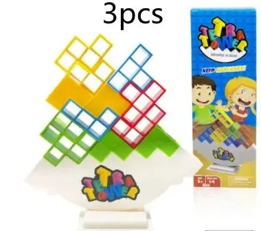 Kids Adults Puzzle Toy Balance Stacking Board Games Kids Adults Tower Block Toys For Family Parties Travel Games Boys Girls Puzzle Buliding Blocks Toy