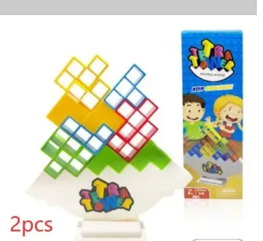 Kids Adults Puzzle Toy Balance Stacking Board Games Kids Adults Tower Block Toys For Family Parties Travel Games Boys Girls Puzzle Buliding Blocks Toy