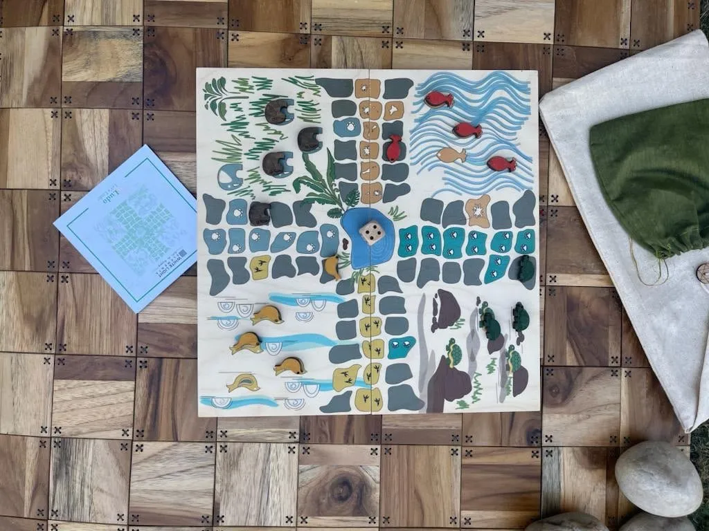 Let's Ludo- Wooden Jungle Ludo