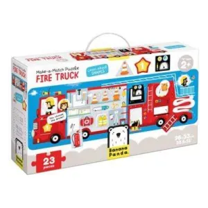 Make-a-Match Puzzle: Fire Truck