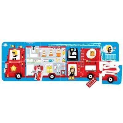 Make-a-Match Puzzle: Fire Truck