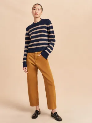 Marilyn Mid-Rise Barrel Twill Pant