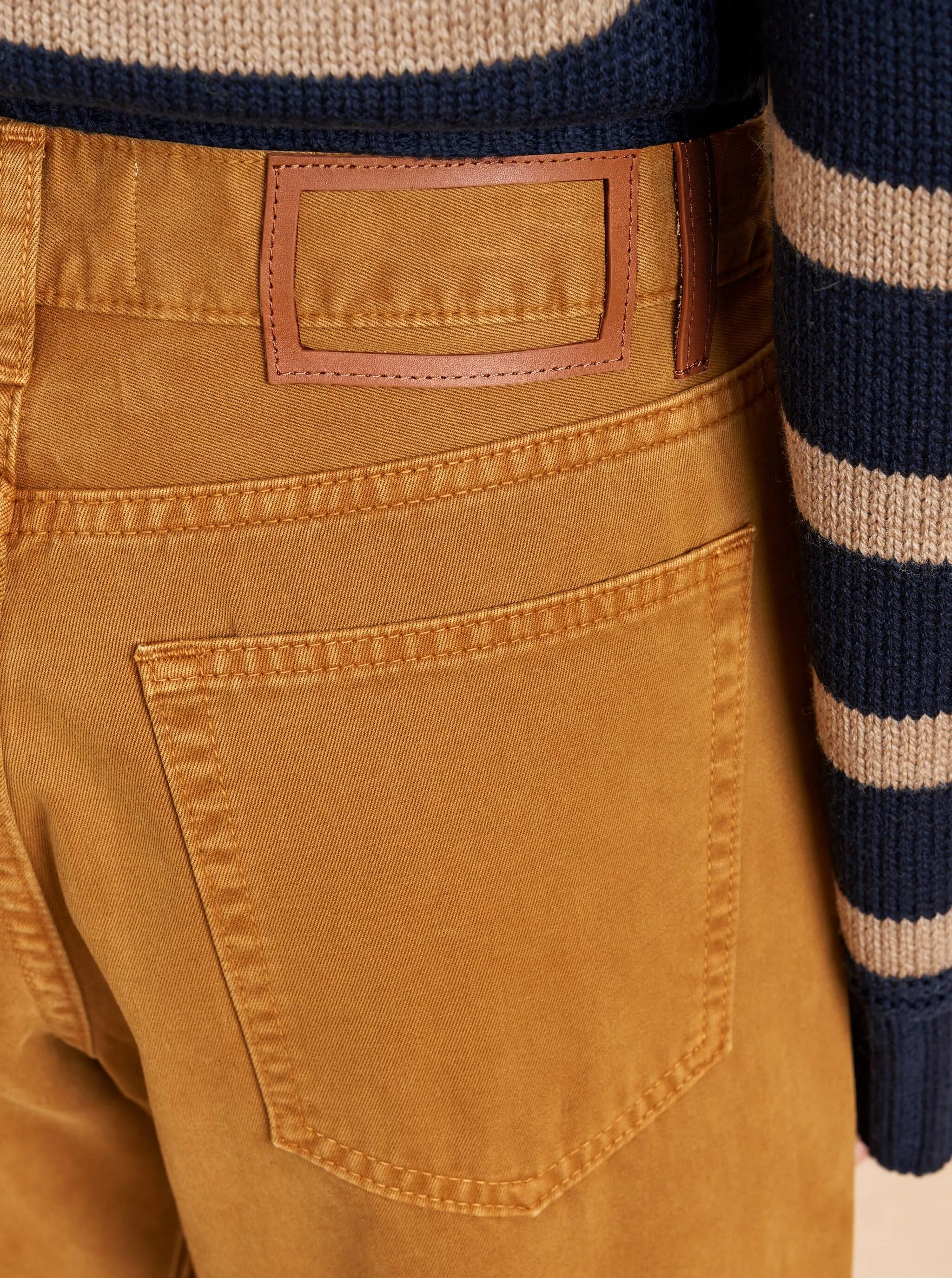 Marilyn Mid-Rise Barrel Twill Pant