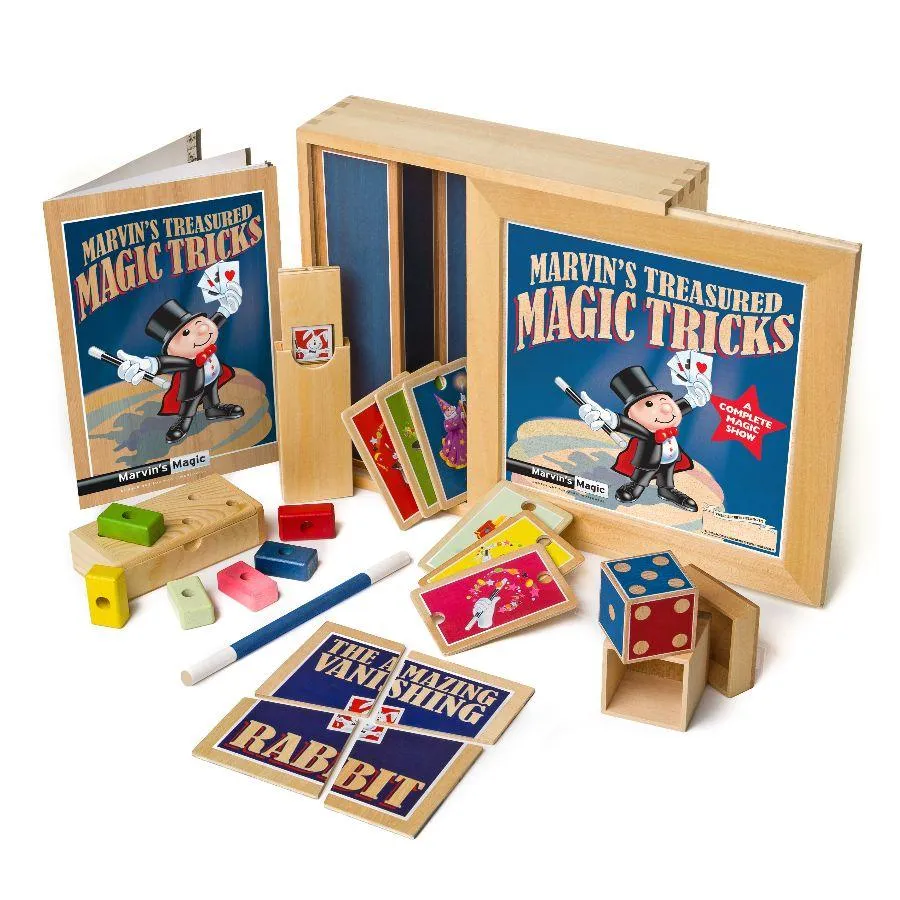 Marvin's Magic Marvin's Treasured Magic Tricks Wooden Set