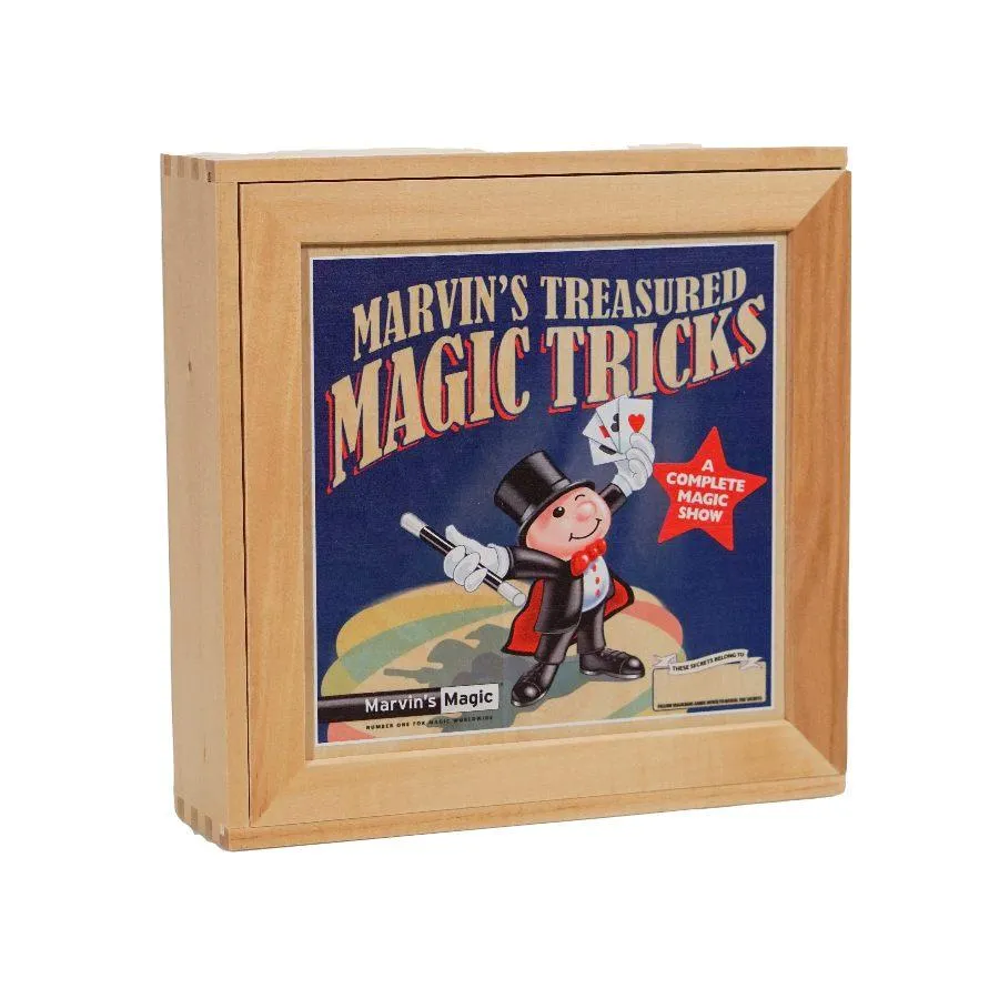 Marvin's Magic Marvin's Treasured Magic Tricks Wooden Set