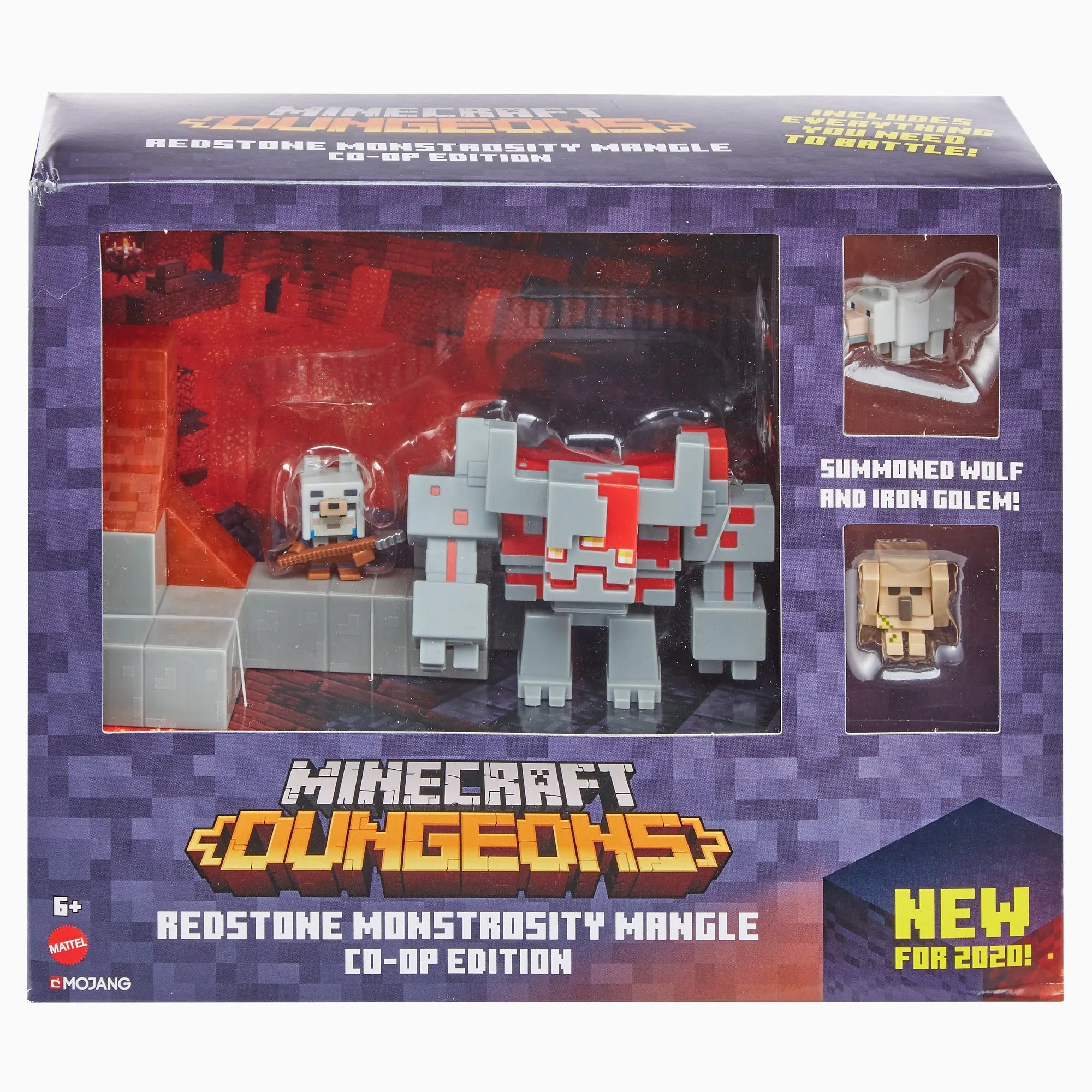 Minecraft Dungeons Redstone Monstrosity Mangle Complete Battle Set