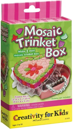 Mosaic Trinket Box Craft Kit