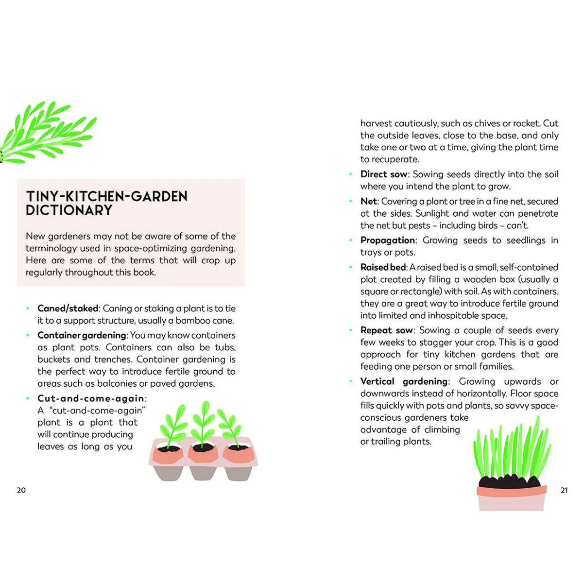 My Tiny Kitchen Garden Book by Felicity Hart