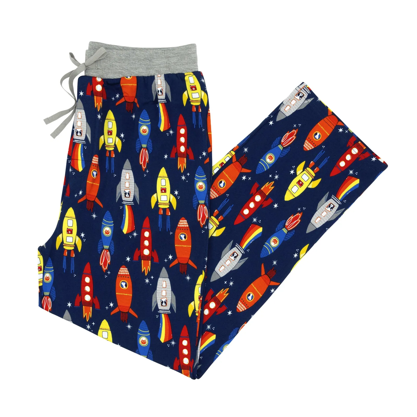 Navy Space Explorer Men's Pajama Pants