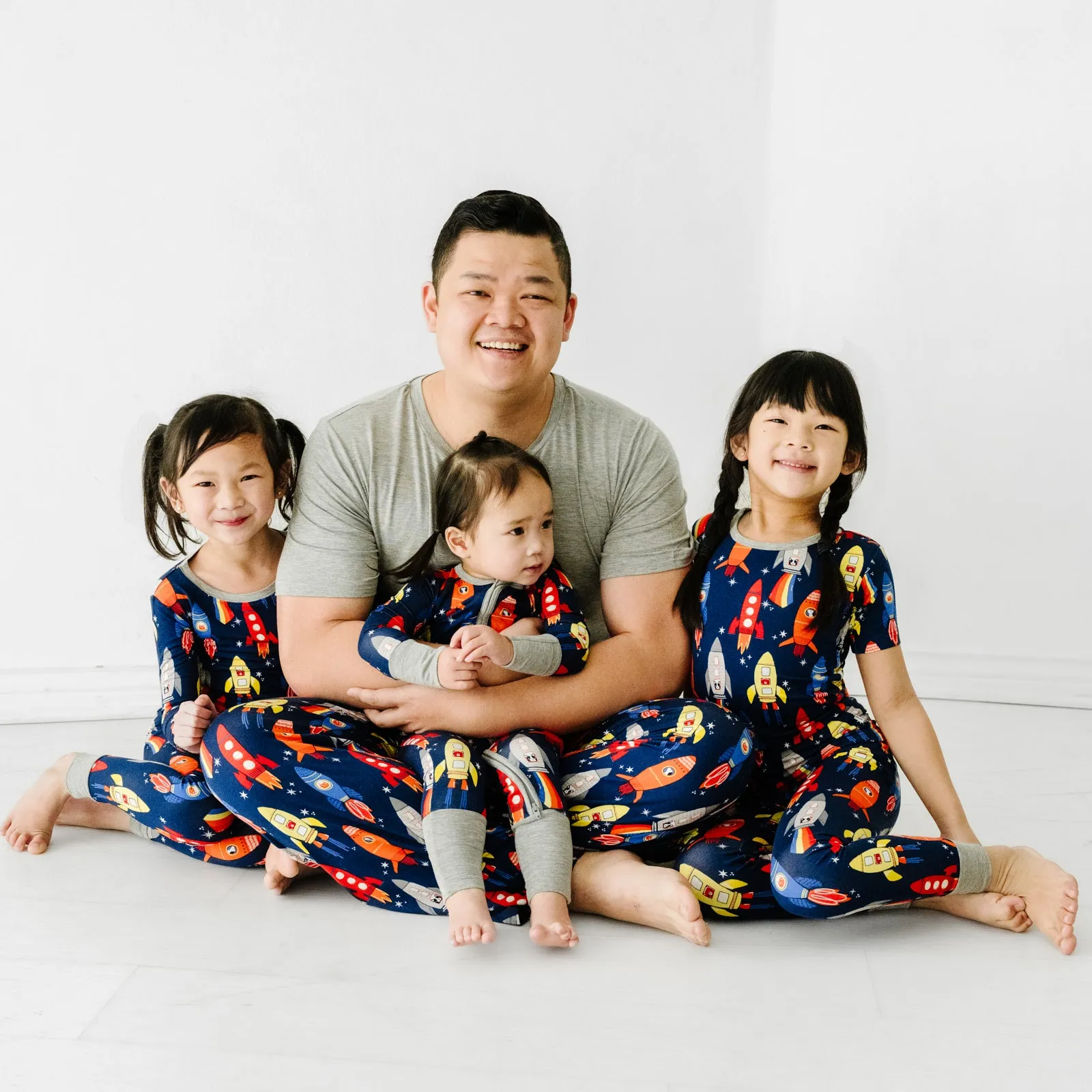 Navy Space Explorer Men's Pajama Pants