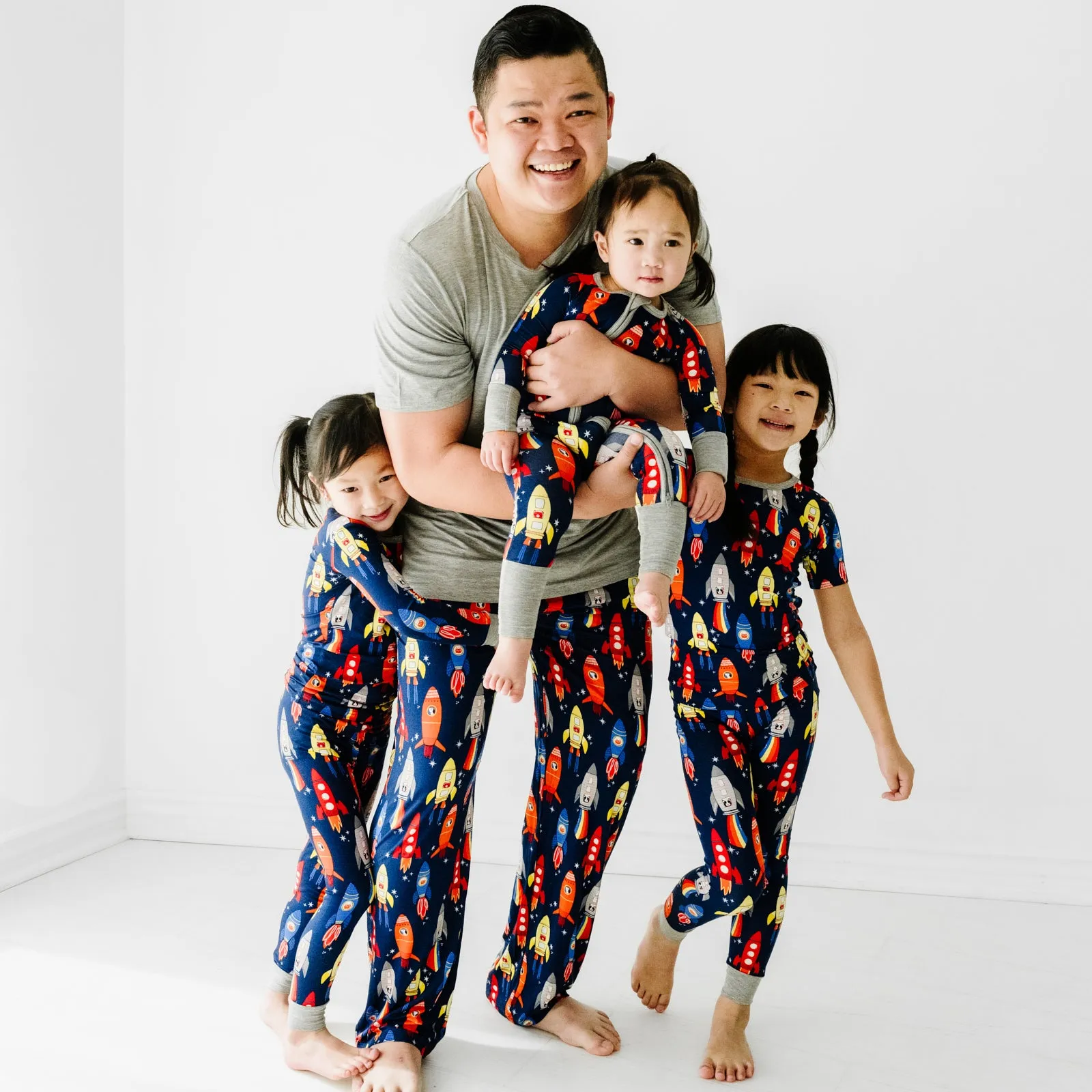 Navy Space Explorer Men's Pajama Pants