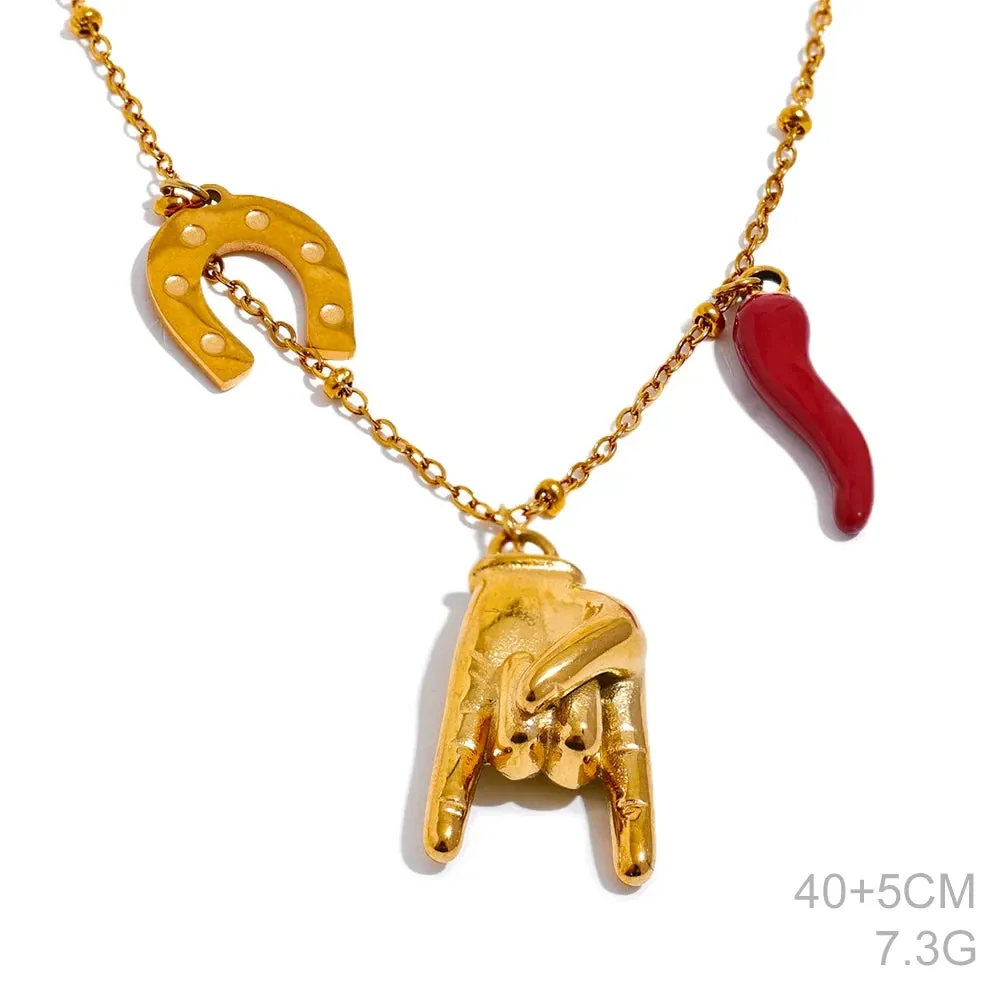 Oval Necklace