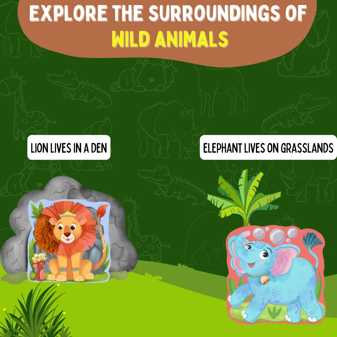 PepPlay My First Touch & Feel Puzzles - Wild Animals