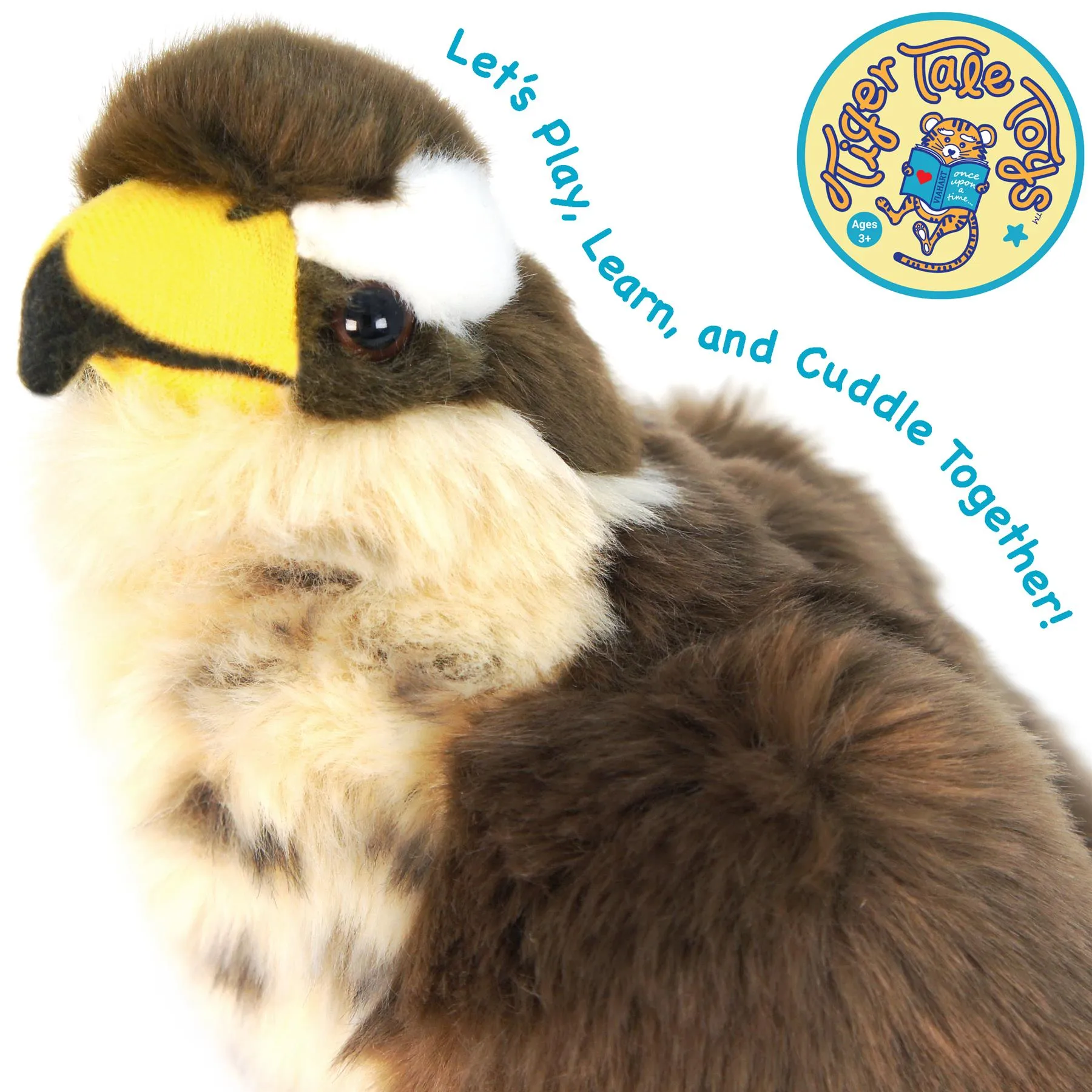 Percival The Peregrine Falcon | 9 Inch Stuffed Animal Plush | By TigerHart Toys