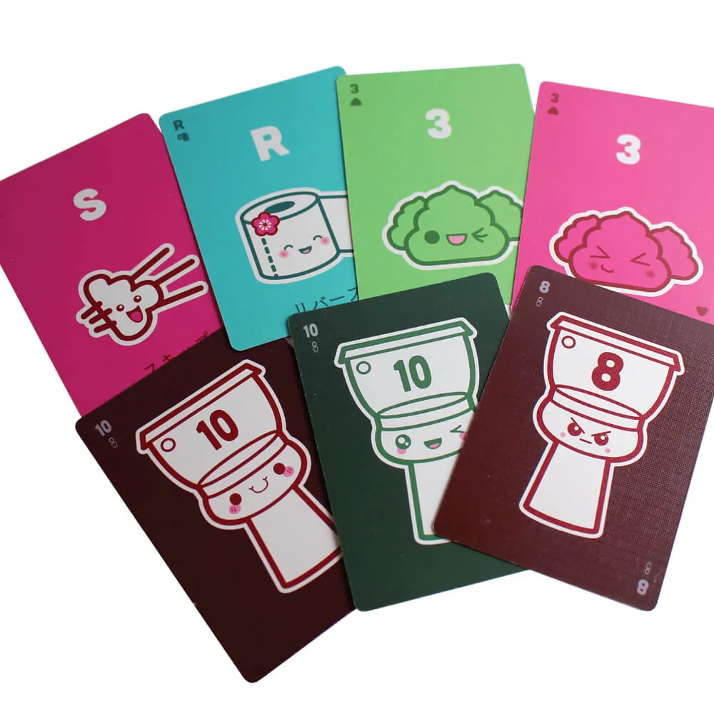 POOP: Kawaii Edition | Family Friendly Card Game | 2-5 Players