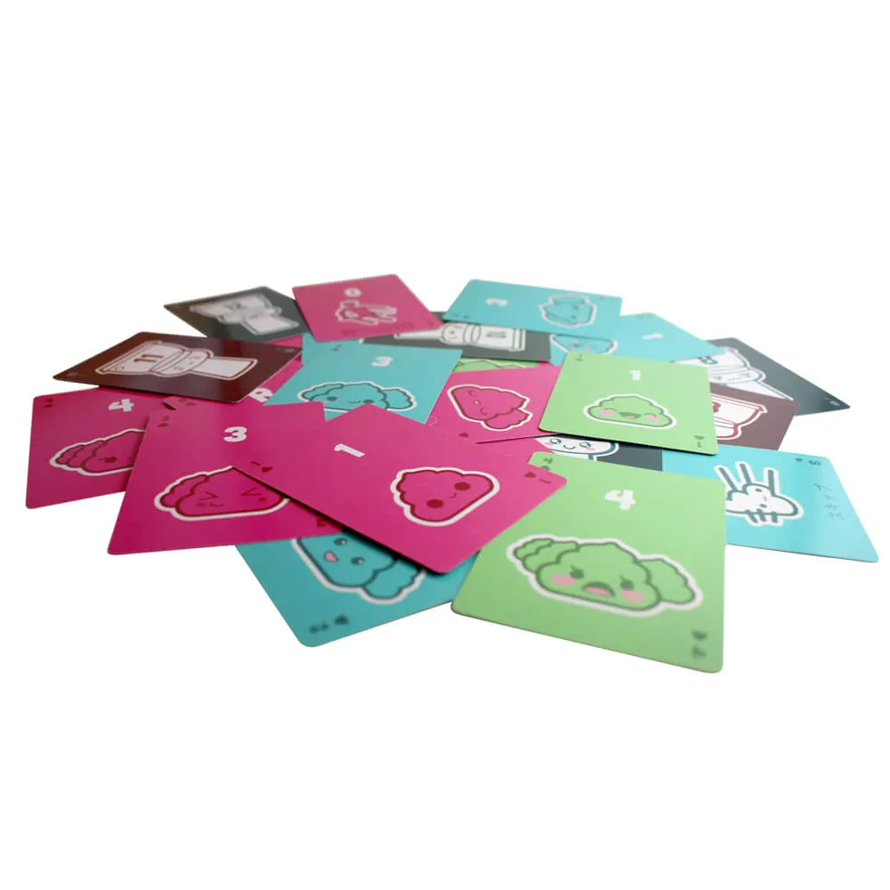 POOP: Kawaii Edition | Family Friendly Card Game | 2-5 Players
