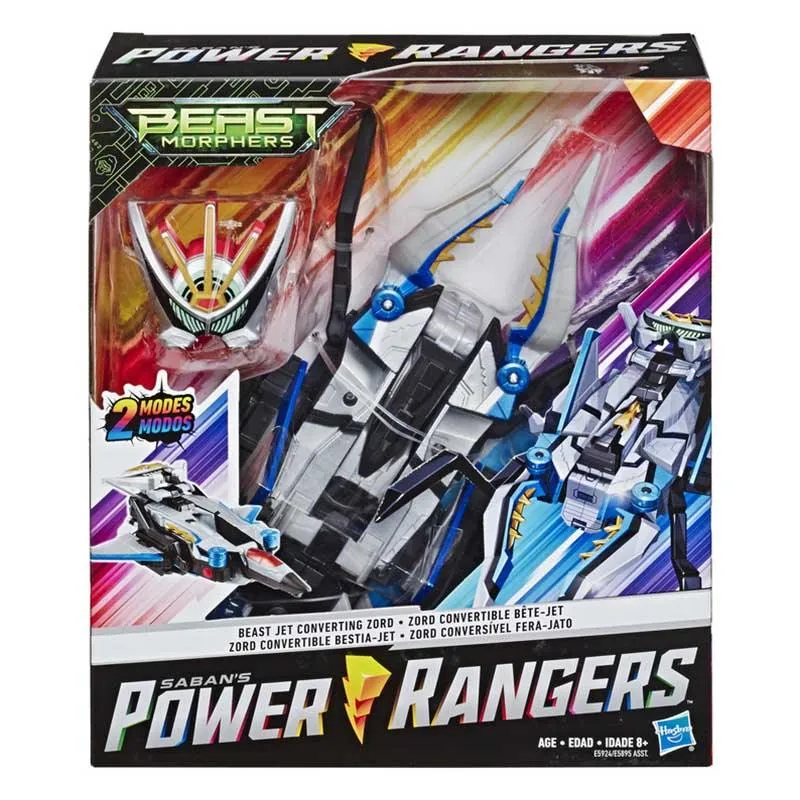 Power Rangers Beast Morphers Beast Jet Converting Zord Power Rangers Action Figure Toy from Power Rangers TV Show