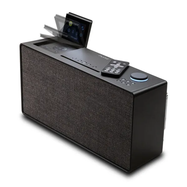 Pure Evoke Home All-in-One Music System Coffee Black