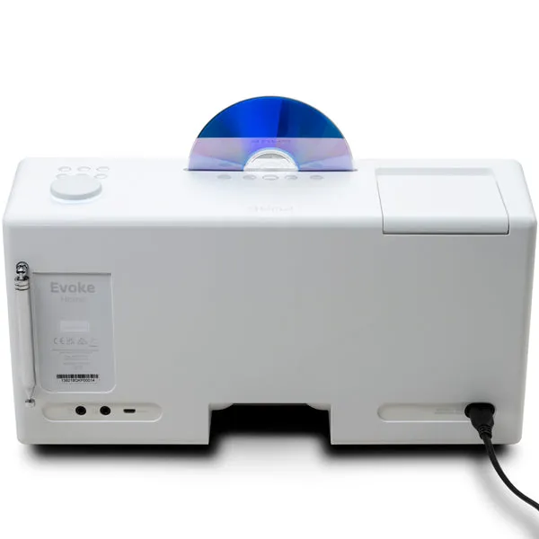 Pure Evoke Home All-in-One Music System Cotton White