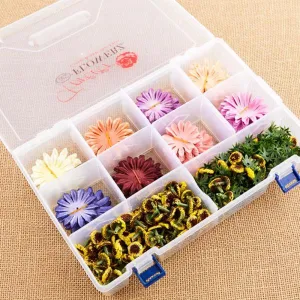 "Vintage Delightful Daisies" Forever Flowerz in Storage Box approx 160