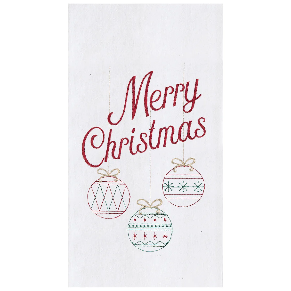 Retro Merry Christmas Kitchen Towel